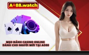 Mẹo đánh casino online dành cho người mới tại AO88